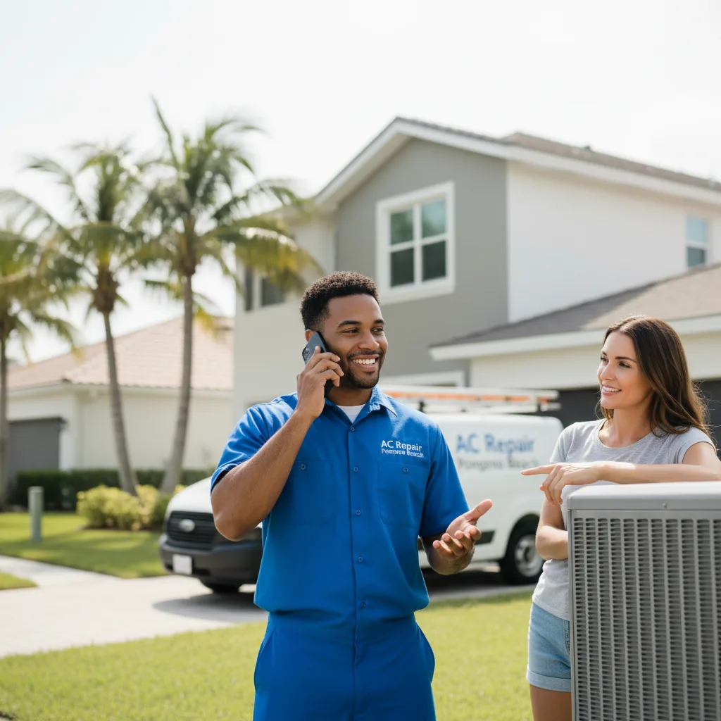 AC Repair Pompano Beach customer support in Rhome